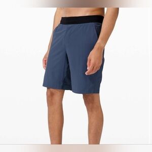 Lululemon T.H.E. Shorts Linerless 9 Inch Size Medium Iron Blue